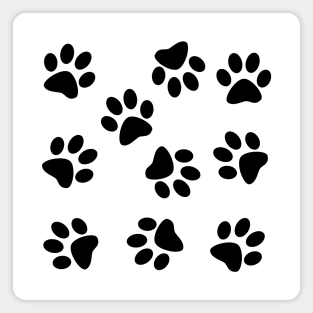 Cute Little Paws - Pattern Design Magnet
